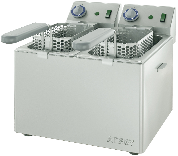 Электрофритюрница Atesy Панда-ЕВРО-2х1/3
