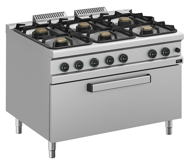 Плита газовая Apach Cook Line APRG-129FM/PL